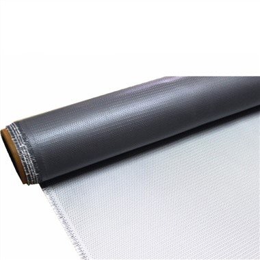 Kain Fiberglass Dilapisi Silikon Sisi Tunggal