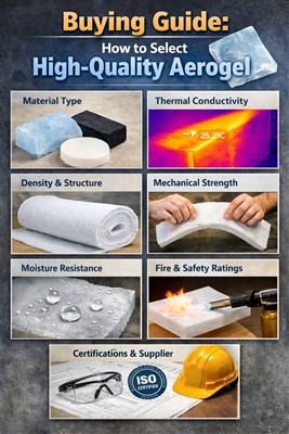 Panduan Membeli: Cara Memilih{0}}Aerogel Berkualitas Tinggi